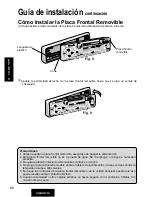 Предварительный просмотр 66 страницы Panasonic CQRG131U - AUTO RADIO/CASSETTE Operating Instructions Manual