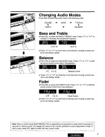 Preview for 5 page of Panasonic CQRX65EU - AUTO RADIO/CASSETTE Operating Instructions Manual