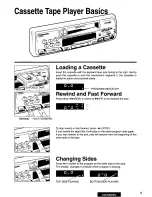 Preview for 9 page of Panasonic CQRX65EU - AUTO RADIO/CASSETTE Operating Instructions Manual