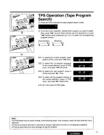 Preview for 11 page of Panasonic CQRX65EU - AUTO RADIO/CASSETTE Operating Instructions Manual