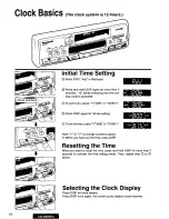 Preview for 14 page of Panasonic CQRX65EU - AUTO RADIO/CASSETTE Operating Instructions Manual