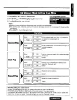 Предварительный просмотр 23 страницы Panasonic CQSRX7000U - SD CAR AUDIO Operating Instructions Manual