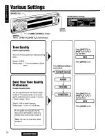 Предварительный просмотр 24 страницы Panasonic CQSRX7000U - SD CAR AUDIO Operating Instructions Manual