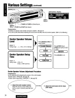 Предварительный просмотр 28 страницы Panasonic CQSRX7000U - SD CAR AUDIO Operating Instructions Manual