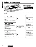 Предварительный просмотр 32 страницы Panasonic CQSRX7000U - SD CAR AUDIO Operating Instructions Manual