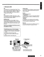 Предварительный просмотр 39 страницы Panasonic CQSRX7000U - SD CAR AUDIO Operating Instructions Manual