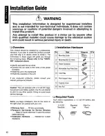 Предварительный просмотр 40 страницы Panasonic CQSRX7000U - SD CAR AUDIO Operating Instructions Manual