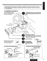 Предварительный просмотр 43 страницы Panasonic CQSRX7000U - SD CAR AUDIO Operating Instructions Manual