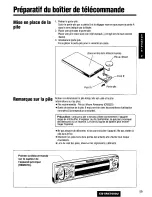 Предварительный просмотр 59 страницы Panasonic CQSRX7000U - SD CAR AUDIO Operating Instructions Manual