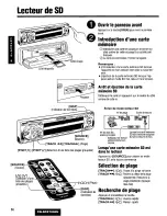 Предварительный просмотр 66 страницы Panasonic CQSRX7000U - SD CAR AUDIO Operating Instructions Manual