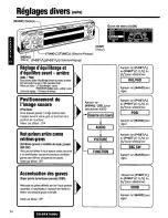 Предварительный просмотр 74 страницы Panasonic CQSRX7000U - SD CAR AUDIO Operating Instructions Manual