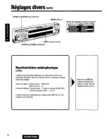 Предварительный просмотр 78 страницы Panasonic CQSRX7000U - SD CAR AUDIO Operating Instructions Manual