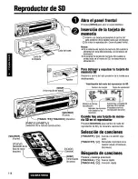 Предварительный просмотр 114 страницы Panasonic CQSRX7000U - SD CAR AUDIO Operating Instructions Manual