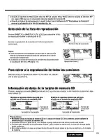 Предварительный просмотр 115 страницы Panasonic CQSRX7000U - SD CAR AUDIO Operating Instructions Manual