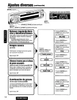 Предварительный просмотр 122 страницы Panasonic CQSRX7000U - SD CAR AUDIO Operating Instructions Manual