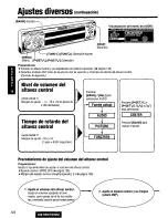 Предварительный просмотр 124 страницы Panasonic CQSRX7000U - SD CAR AUDIO Operating Instructions Manual