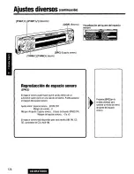 Предварительный просмотр 126 страницы Panasonic CQSRX7000U - SD CAR AUDIO Operating Instructions Manual