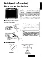 Preview for 3 page of Panasonic CQVA70EU - CAR AUDIO/VIDEO SYS Operating Instructions Manual