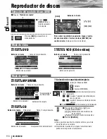 Предварительный просмотр 18 страницы Panasonic CQVD6505U - IN-DASH DVD MONITOR Instrucciones De Operación