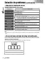 Предварительный просмотр 44 страницы Panasonic CQVD6505U - IN-DASH DVD MONITOR Instrucciones De Operación