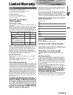 Preview for 7 page of Panasonic CQVD6505U - IN-DASH DVD MONITOR Operating Instructions Manual