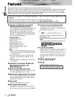 Preview for 8 page of Panasonic CQVD6505U - IN-DASH DVD MONITOR Operating Instructions Manual