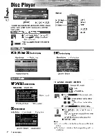 Предварительный просмотр 22 страницы Panasonic CQVD7001U - CAR A/V DVD NAV Operating Instructions Manual