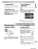 Предварительный просмотр 57 страницы Panasonic CQVD7001U - CAR A/V DVD NAV Operating Instructions Manual