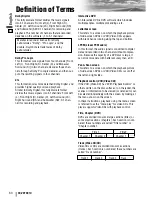 Предварительный просмотр 60 страницы Panasonic CQVD7001U - CAR A/V DVD NAV Operating Instructions Manual