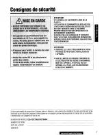 Preview for 3 page of Panasonic CQVD7500U - CAR A/V DVD NAV Operating Instructions Manual