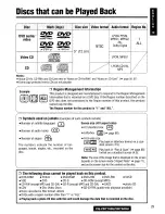 Preview for 29 page of Panasonic CQVD7500U - CAR A/V DVD NAV Operating Instructions Manual