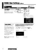 Preview for 56 page of Panasonic CQVD7500U - CAR A/V DVD NAV Operating Instructions Manual