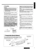 Preview for 105 page of Panasonic CQVD7500U - CAR A/V DVD NAV Operating Instructions Manual