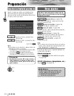 Preview for 8 page of Panasonic CQVW100U - Car Audio - In-Dash DVD Receiver Manual De Instrucciones