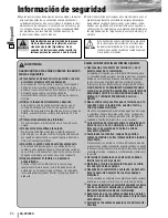Preview for 2 page of Panasonic CQVX100U - Car Audio - DVD Receiver Manual De Instrucciones