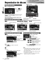 Preview for 18 page of Panasonic CQVX100U - Car Audio - DVD Receiver Manual De Instrucciones