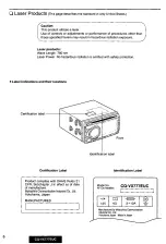 Предварительный просмотр 6 страницы Panasonic CQVX777EUC - CD/CAS RECEIVER WITH Operating Instructions Manual