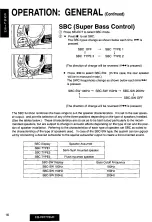 Предварительный просмотр 16 страницы Panasonic CQVX777EUC - CD/CAS RECEIVER WITH Operating Instructions Manual