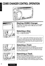 Предварительный просмотр 34 страницы Panasonic CQVX777EUC - CD/CAS RECEIVER WITH Operating Instructions Manual