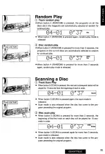 Предварительный просмотр 35 страницы Panasonic CQVX777EUC - CD/CAS RECEIVER WITH Operating Instructions Manual