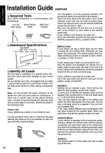 Предварительный просмотр 48 страницы Panasonic CQVX777EUC - CD/CAS RECEIVER WITH Operating Instructions Manual