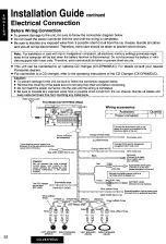 Предварительный просмотр 52 страницы Panasonic CQVX777EUC - CD/CAS RECEIVER WITH Operating Instructions Manual