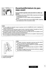 Предварительный просмотр 73 страницы Panasonic CQVX777EUC - CD/CAS RECEIVER WITH Operating Instructions Manual