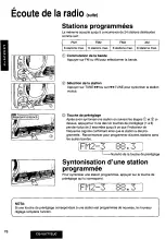 Предварительный просмотр 78 страницы Panasonic CQVX777EUC - CD/CAS RECEIVER WITH Operating Instructions Manual