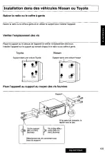 Предварительный просмотр 105 страницы Panasonic CQVX777EUC - CD/CAS RECEIVER WITH Operating Instructions Manual