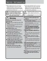 Preview for 2 page of Panasonic CR-SM4208U Operating Instructions Manual