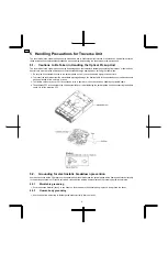 Предварительный просмотр 6 страницы Panasonic CR14C Service Manual