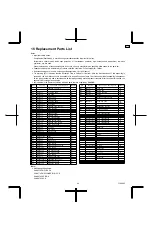 Предварительный просмотр 69 страницы Panasonic CR14C Service Manual