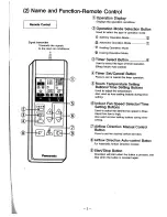 Предварительный просмотр 3 страницы Panasonic CS-1270TR Operating Instructions Manual