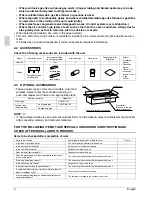 Preview for 4 page of Panasonic CS-20KM1HPK Installation Manual